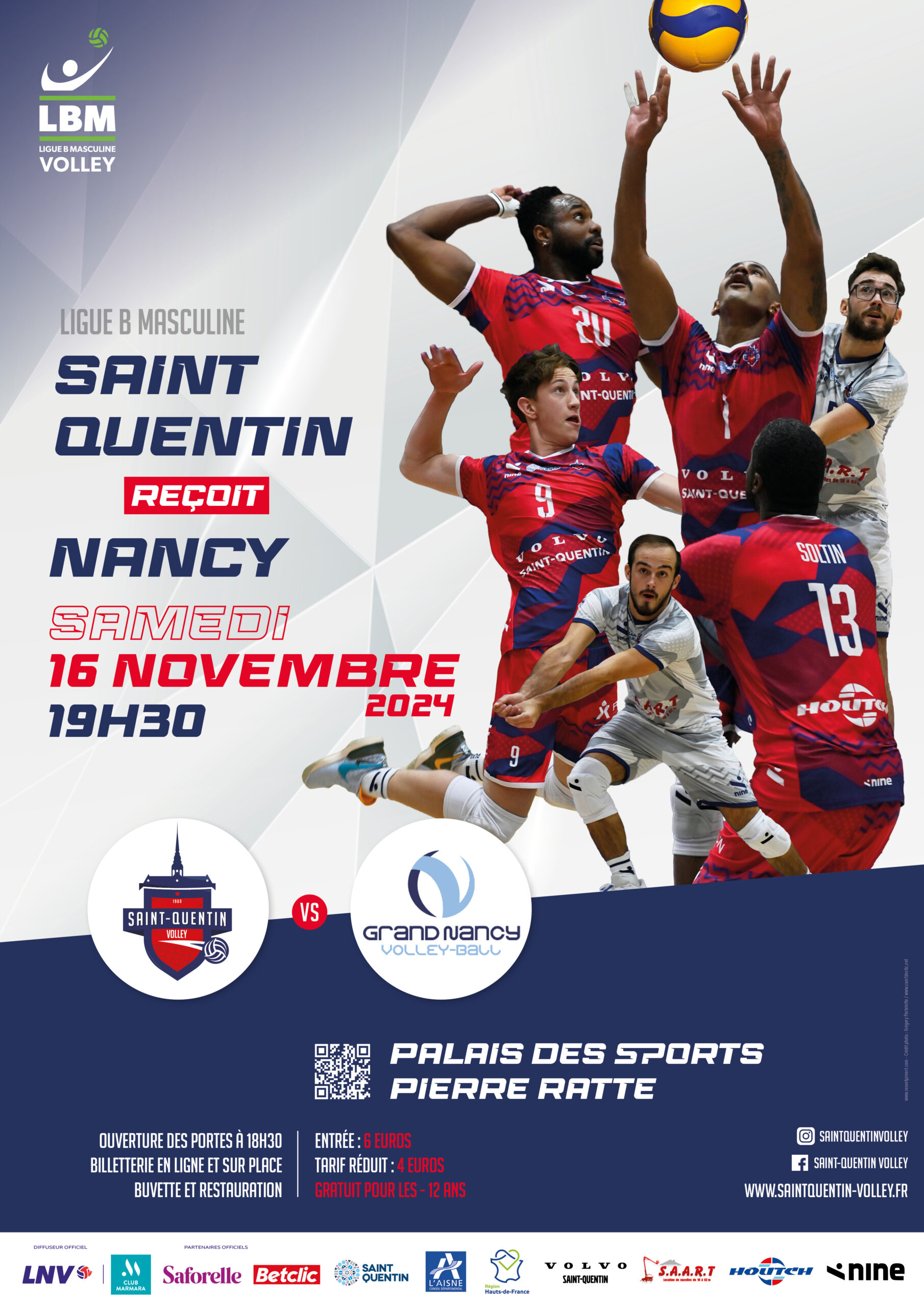 Saint-Quentin reçoit Nancy