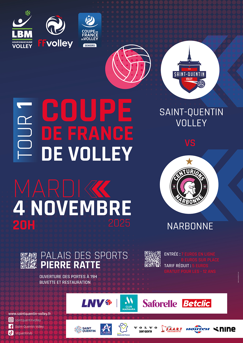 Coupe de France : Saint-Quentin reçoit Narbonne
