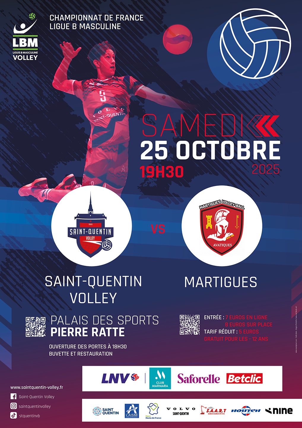 Saint-Quentin reçoit Martigues