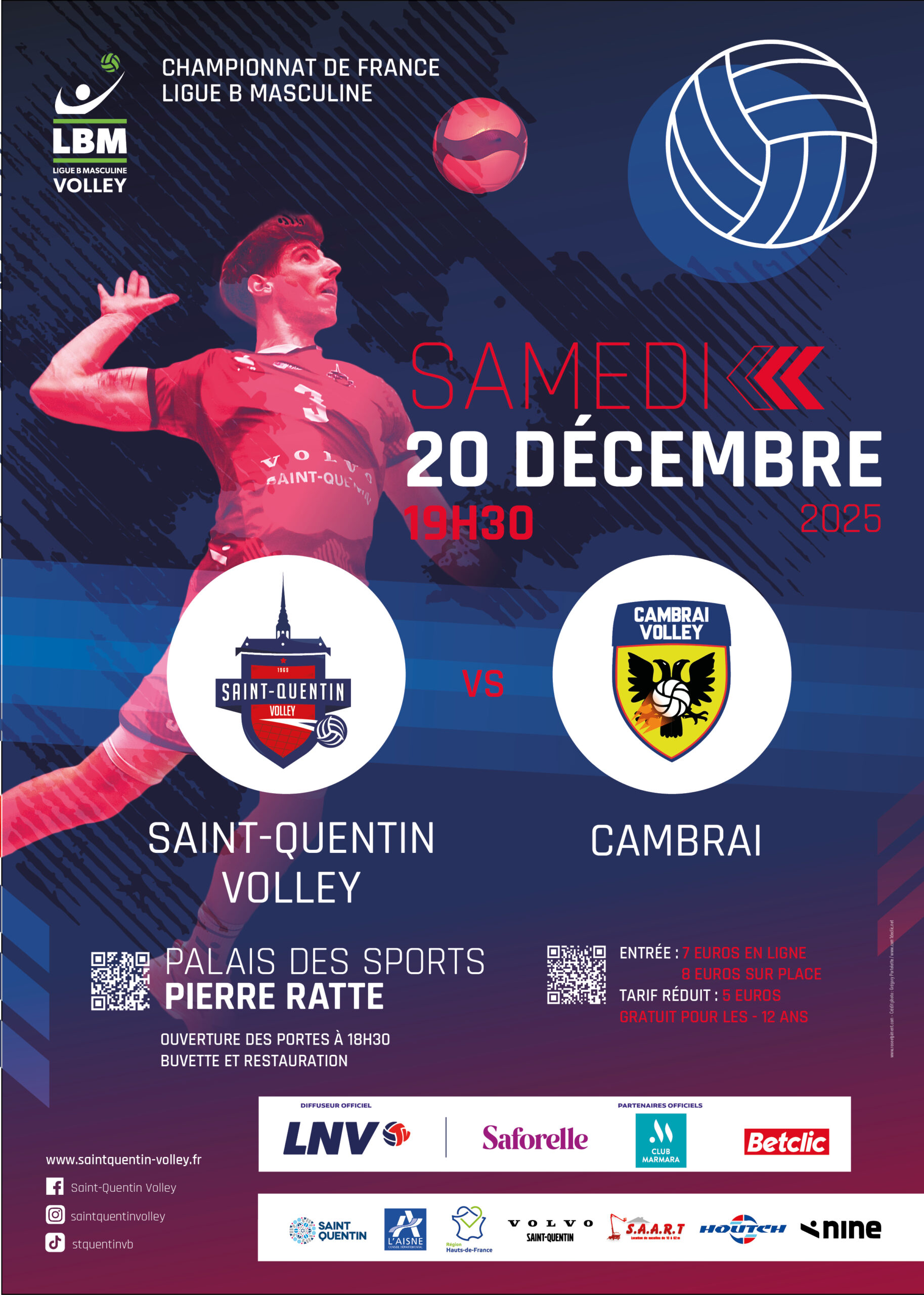 Saint-Quentin reçoit Cambrai