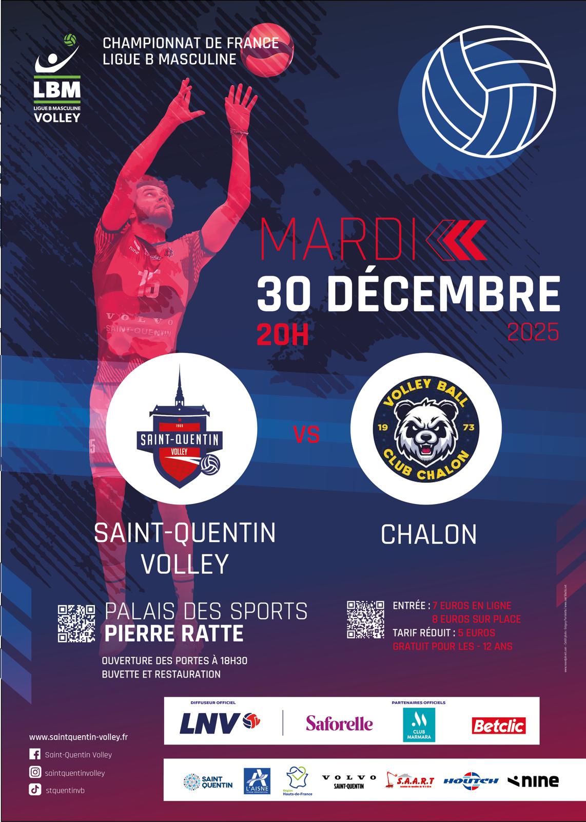 Saint-Quentin reçoit Chalon