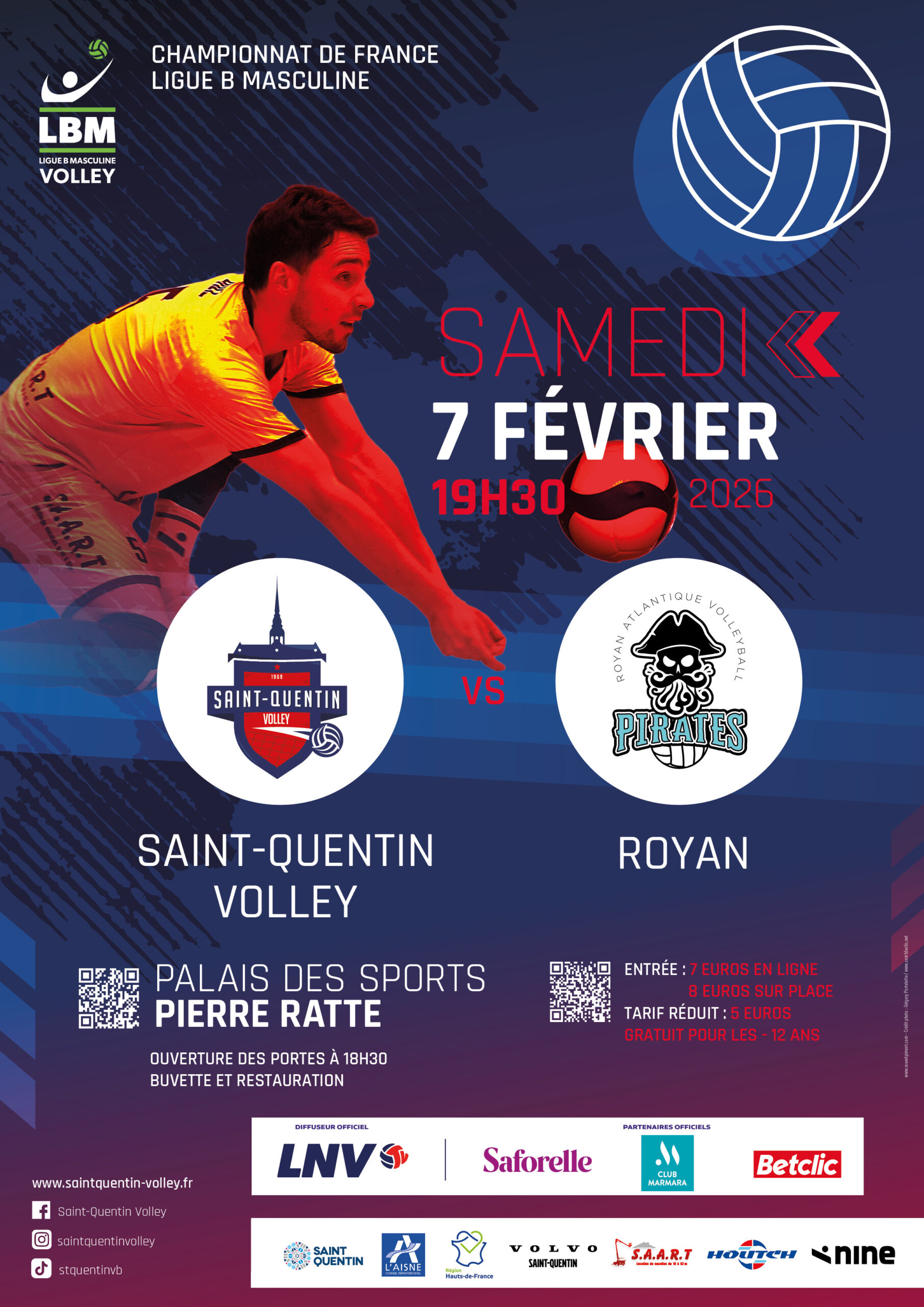 Saint-Quentin reçoit Royan