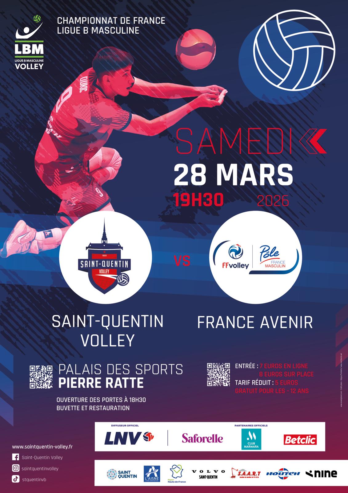 Saint-Quentin reçoit France Avenir